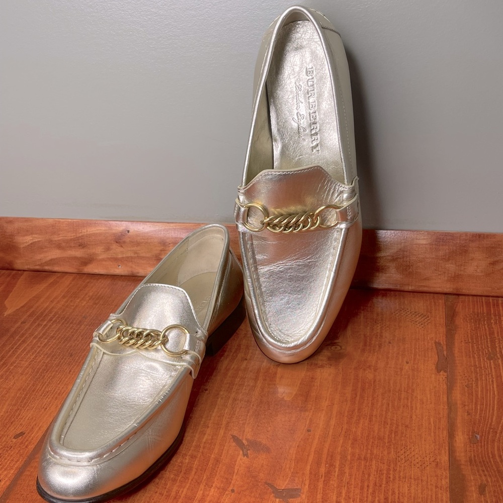 Men Burberry Leather loafer